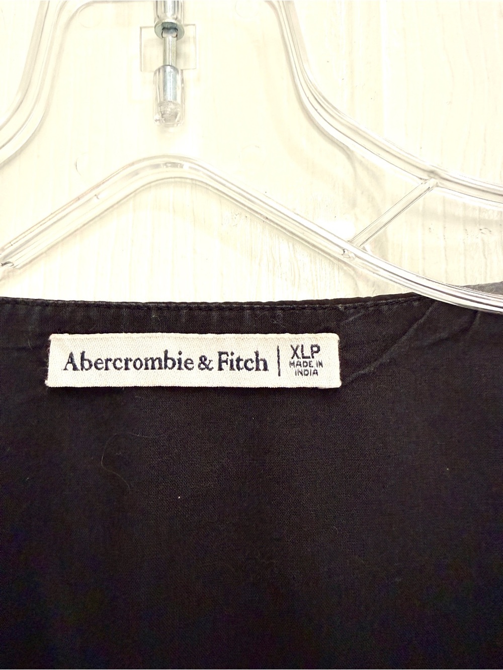 Abercrombie & Fitch Black Ruffle Sleeve Mini Dress - Picture 2 of 6